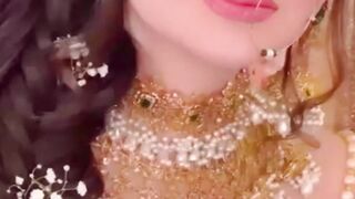 Bridal look//beautiful bridal//girl style