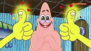 spongebob ,  kehilangan ibu jari