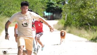 FAKE LION "PUBLIC PRANK" | Daming tumakbo at natakot
