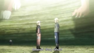 Naruto and minato sayonara