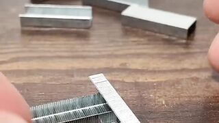 The Cube from Stapler Pins