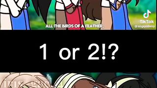 Real in Rio -  wings || 1 or 2!? || gacha life tiktok compilation ???? #100 .love this trend lol ????