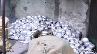 Production of Stainless Steel Utensils