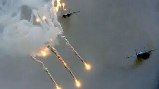 Russian fighter jet collides with US drone causing it to crash into Black Sea