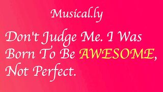 Dont judge Challenge complitition