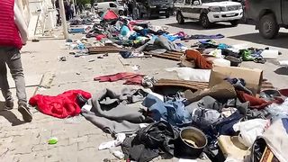 Tunis is completely destroyed. Apparently most people
