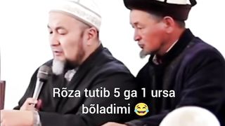 Domillaga savolni udaridan berishibdi
