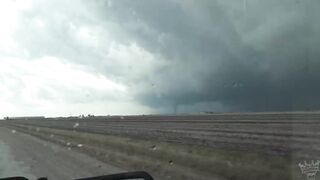 Tornado touched down Southwest of Martinsburg Iowa