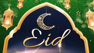 Eid Mubarak Animation