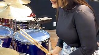 Drummer by lady