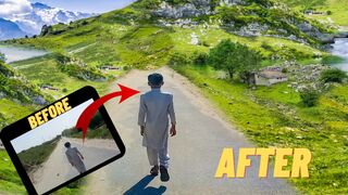 Kinemaster VFX Editing Urdu Tutorial 2 ||Wonderful  Matte Painting With Mobile By  ZafirAliTV