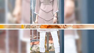 Neck, sleeves & border designs for ladies and girls