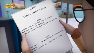 Motu Patlu preparing add script