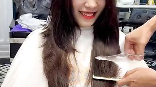 Girls new look hair cut