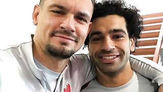 New look of Mo salah after shaving his beard