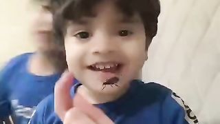 Little baby Reaction