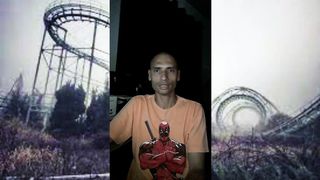 O aterrorizante palhaço do parque assombrado uma experiência de arrepiar!
