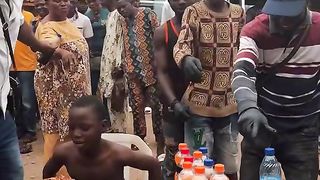 Popular park in Ogu. (food challenges)