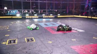 ONE OF THE MOST EXPLOSIVE FIGHTS IN THE ARENA Witch Doctor vs SawBlaze BattleBots