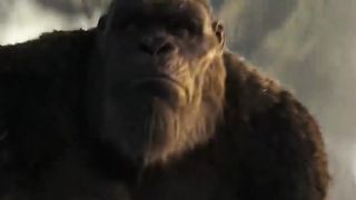 Kong finds the home of his ancestors (no background music) - Godzilla vs Kong.