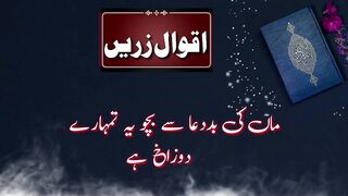 How to make video of aqwal e zareen