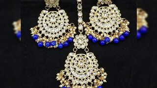 Artificial earrings collection #weeding wear earrings