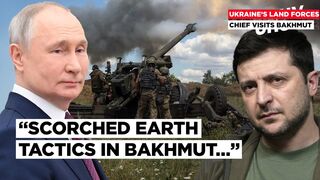 Ukraine Downs Six Russian Drones, Land Forces Chief Visits Bakhmut