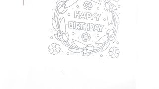 Sketch / Happy Birthday Card