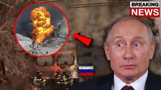 Ukrainian Army Explodes Russian Train- Russian Generals Died!