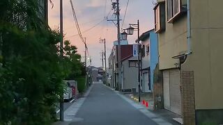 Jalan jalan di Jepang pulang kerja