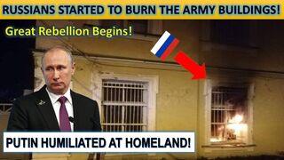 Russians started to burn their own military commissariats in Putin's Homeland