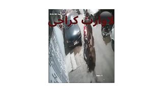 Robbery CCTV Karachi North Nazimabad