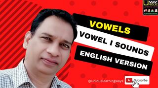 VOWEL SOUNDS - VOWEL I SOUNDS / Phonics I sounds / How to pronounce I in English / I as a VOWEL