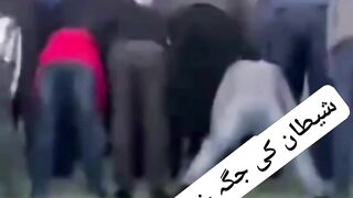 Funny Naughty boy in mosque
