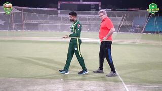 Babar azam and Tom latham.