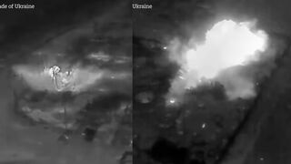 Ukrainian artillery makes direct hits on Russian forces on the outskirts of Bakhmut