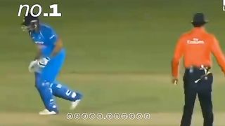 Run out player.