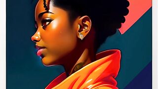 3d animated Girl video
