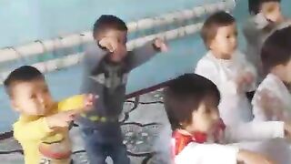Funny baby Karakalpakstan