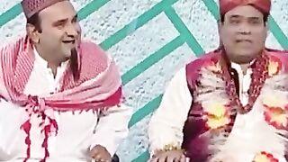Agaa majid and Saleem albela best comedy tv show