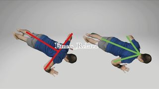 Correct Posture of Normal Pushups