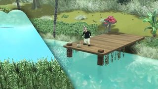 Crazy Frog Fishing Story With Dance In A Jungle. Frog Dance as Patila Dance Animation Video.