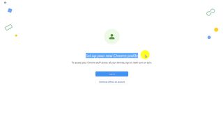How To Set up your new Chrome profile Name