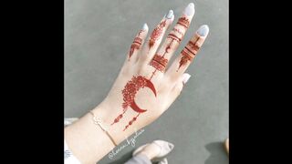 Mehndi designs for Eid|| Moon mehndi designs
