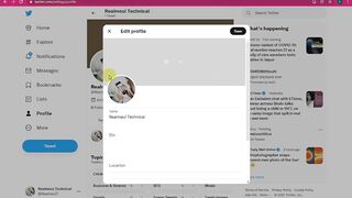 How To Twitter Cover Photo Upload and Twitter Profile Settings on My Suspended Twitter Account