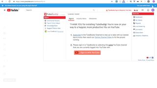 #tubebuddy Video Tricks - How to TubeBuddy wants to Youtube access by Google Account