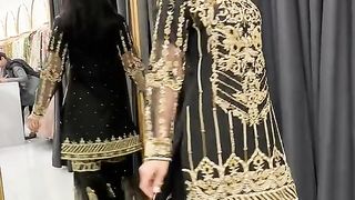 Black Bridal Dress with heavy embroidery #Eidulfitre2023