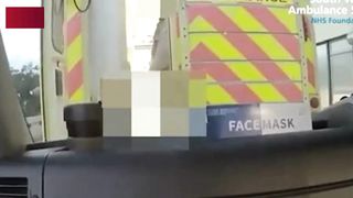 FREAK OUT IN THE AMBULANCE 3 years in prison for this disgusting action