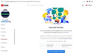 New Youtube Channel's Target For Get reviewed to make sure it follows YouTube Monetization