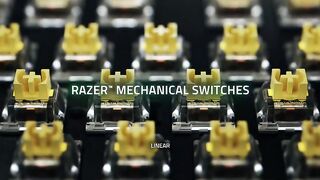 Razer BlackWidow V4 Pro Wired Mechanical Gaming Keyboard: Yellow Mechanical Switches
